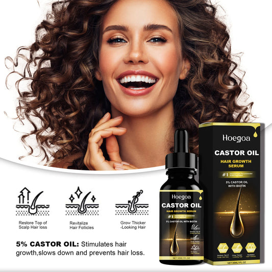 Hoegoa Castor Oil – Nourishing Hair & Scalp Care Oil 30ml