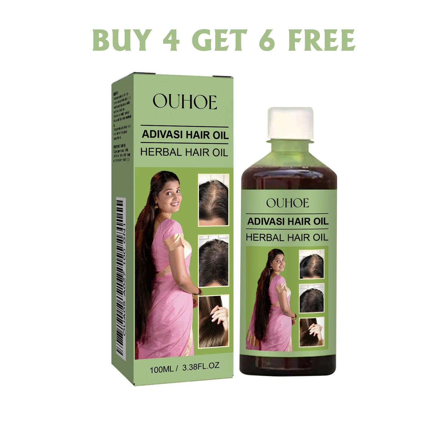 Ouhoe Herbal Hair Care Oil – Scalp Nourishing & Strengthening Treatment