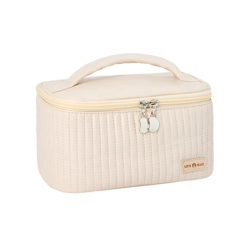 Premium PU Leather Travel Cosmetic Organizer