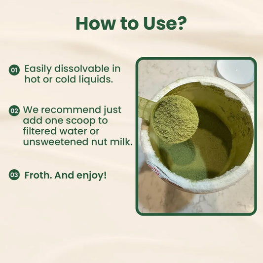 MatchaGlow: Marine Collagen & Green Tea Beauty Drink Mix