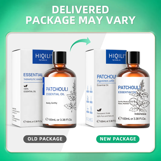 HIQILI Essential Oil – 100ml Natural Aromatherapy Oil
