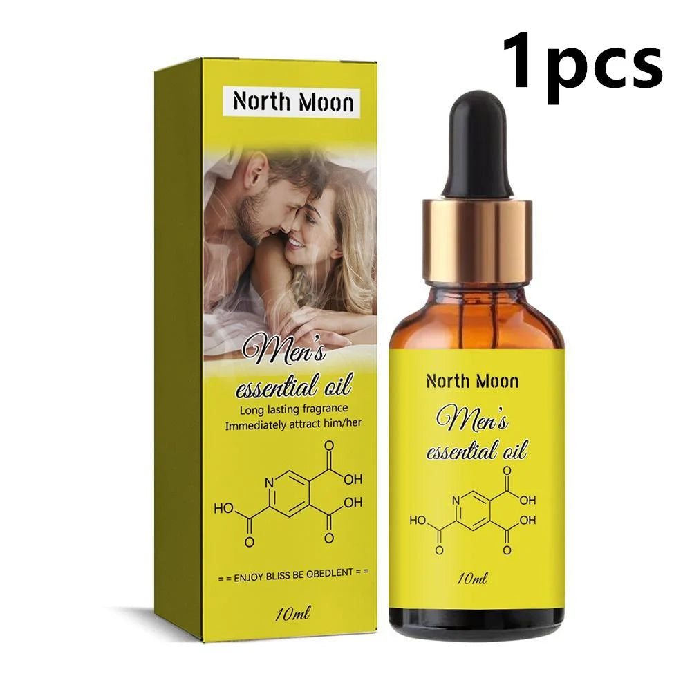 Men Pheromone Essential Oil Perfume – Intense Long Lasting Fragrance