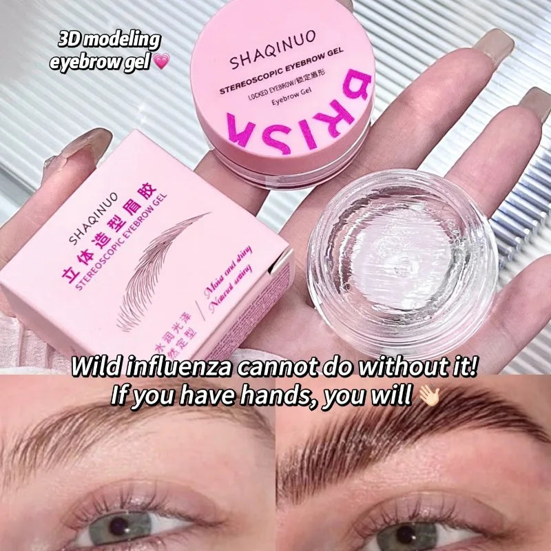 Eyebrow Soap Gel – Natural Brow Styling & Waterproof Hold