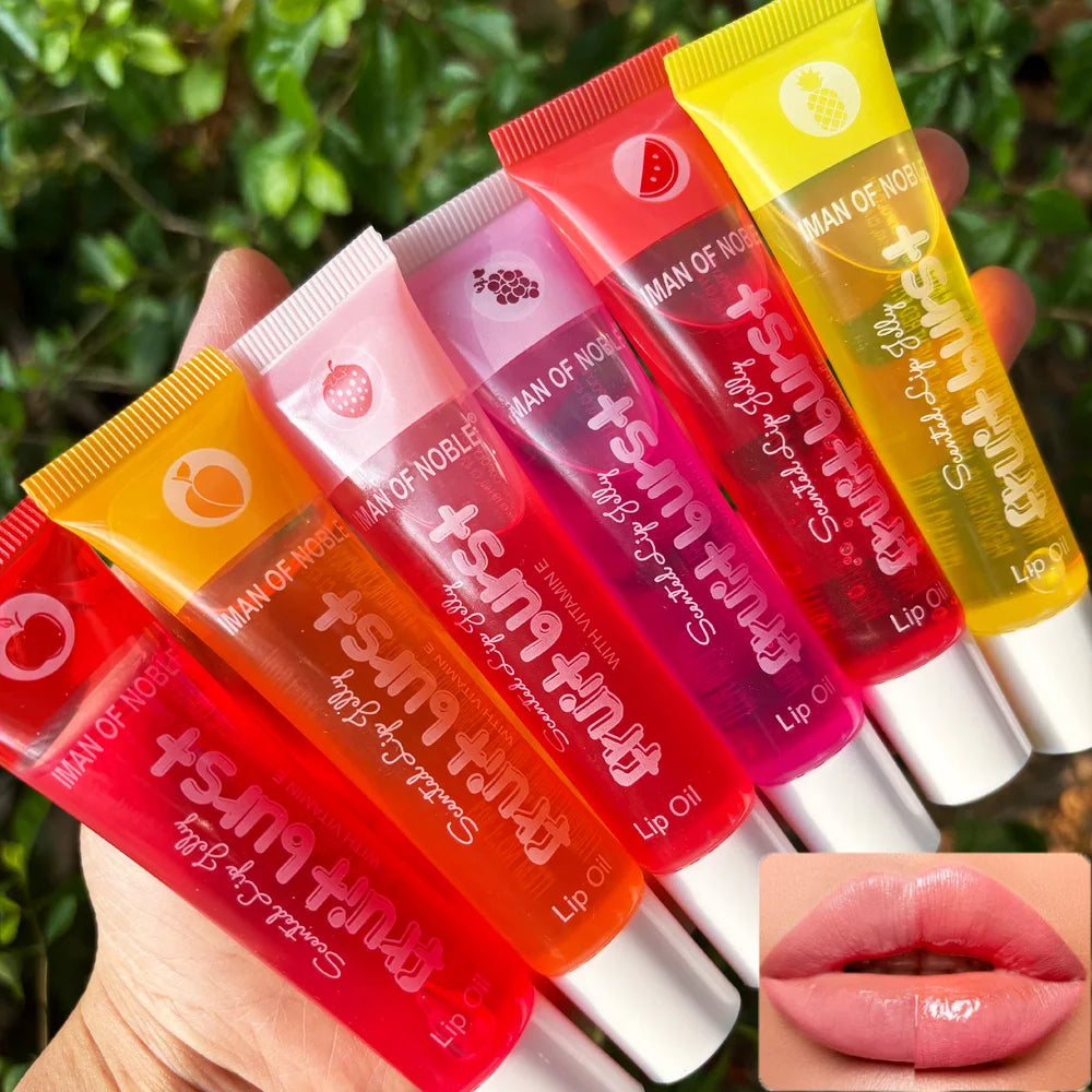6-Piece Fruity Lip Gloss Set – Hydrating & Glossy
