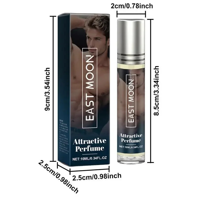Men Pheromone Perfume Roller – 10ml Long Lasting Cologne