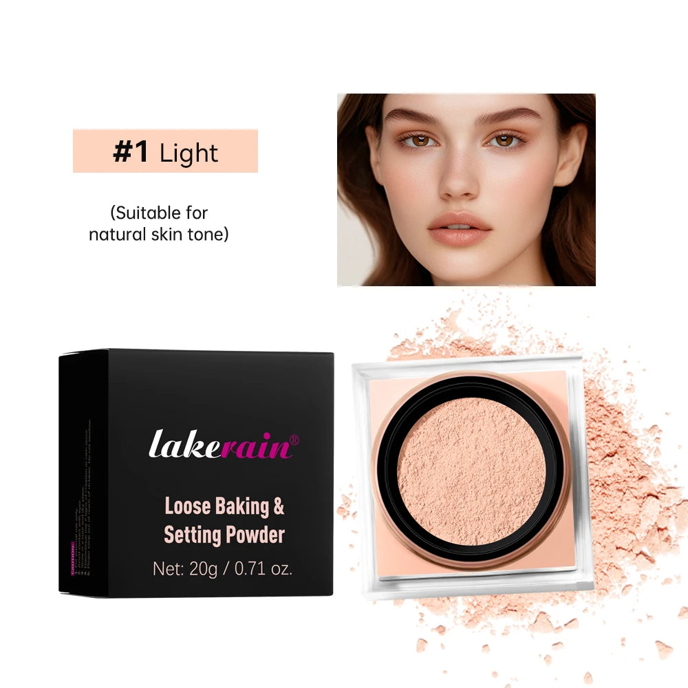 Lakerain Soft-Focus: Loose Setting Powder (4 Shades)