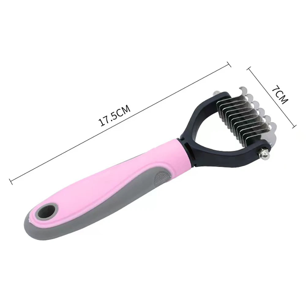 DetanglePro: Double-Sided Stainless Steel Knotting Comb
