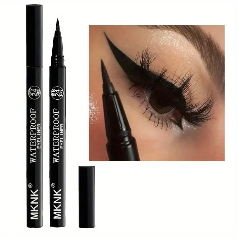 Long-Lasting Fast-Drying Eyeliner Pen Set (10 Pack)