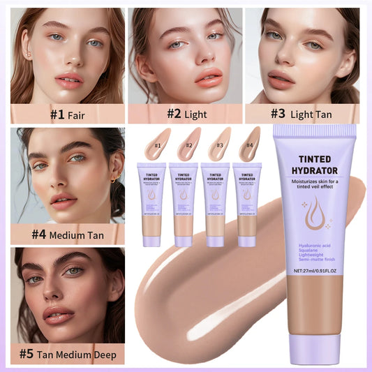 Lakerain Tinted Hydrator – Moisturizing Foundation with a Semi-Matte Finish (27ml)
