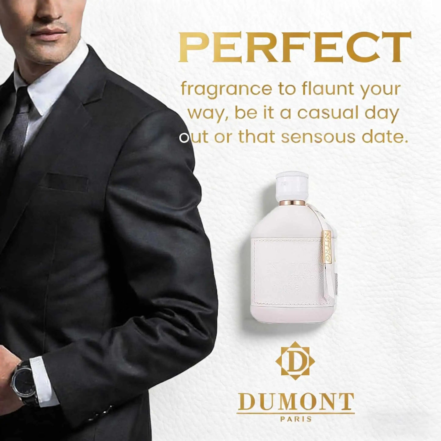 Nitro White: Woody Oriental Signature Eau de Parfum (100ml)