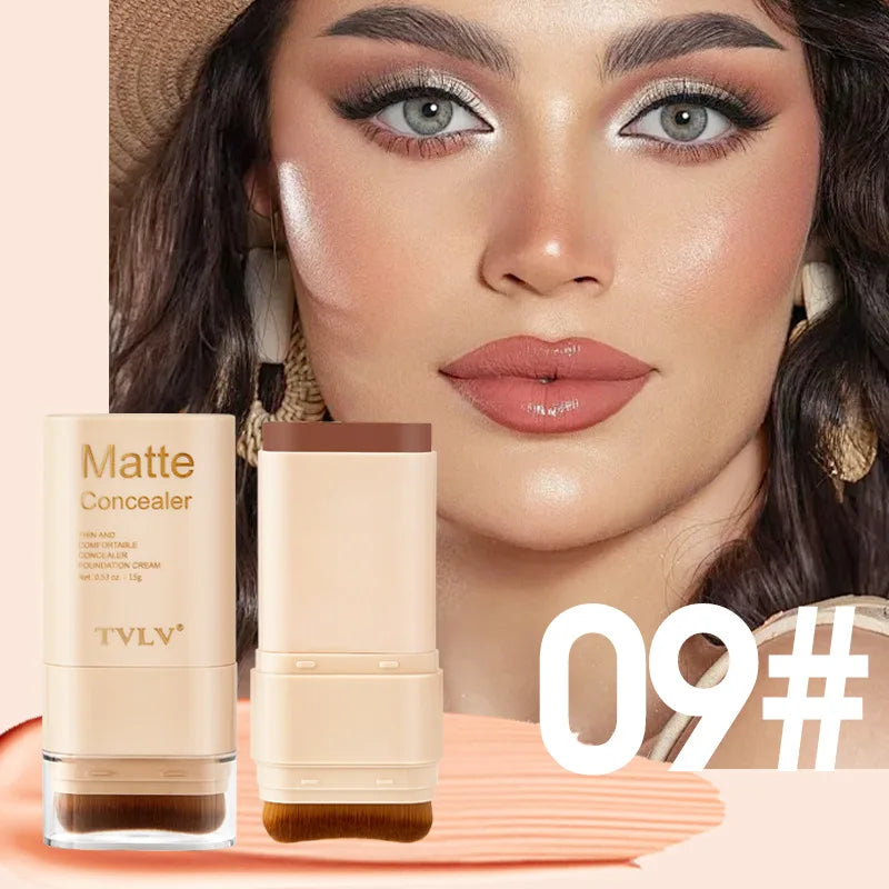 Eraser Double-Head Foundation Stick: 9-Color Coverage