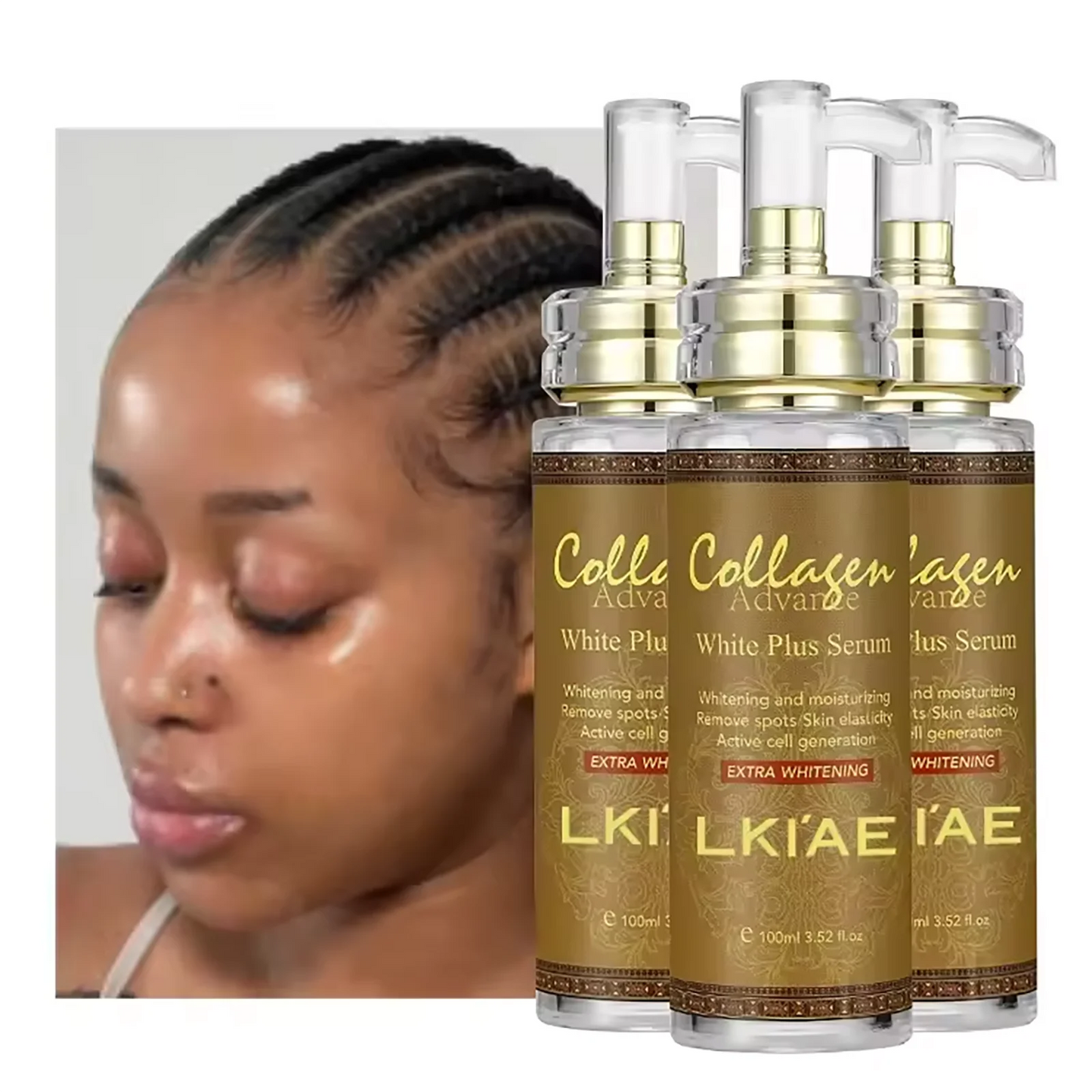 AILKE Collagen Brightening Serum – Hydrating & Even Skin Tone Care