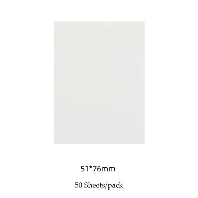 ClearNotes: 50-Sheet Transparent Waterproof Pads