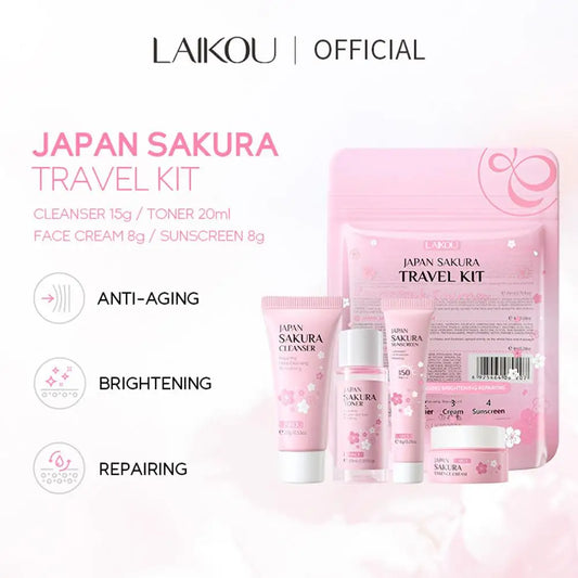 All-in-One Brightening & Hydrating Travel Skincare Set