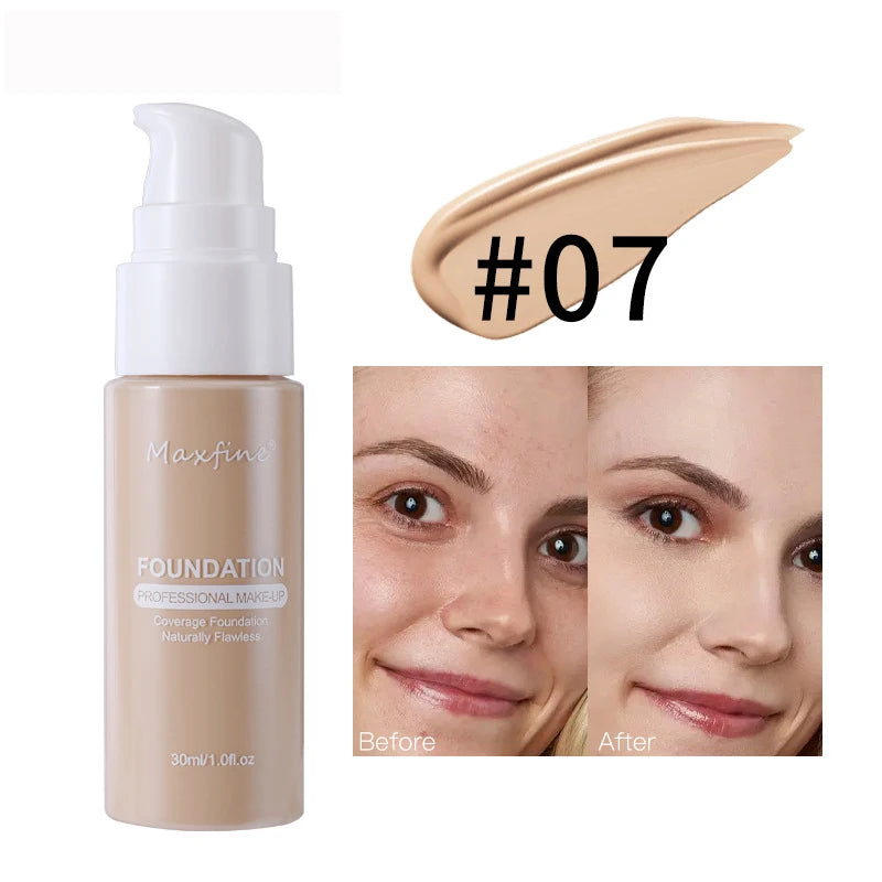 Liquid Foundation Concealer – Waterproof & Long Lasting