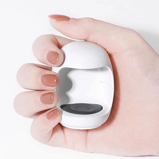 Mini Eggshell UV LED Nail Lamp – Portable Gel Nail Dryer USB
