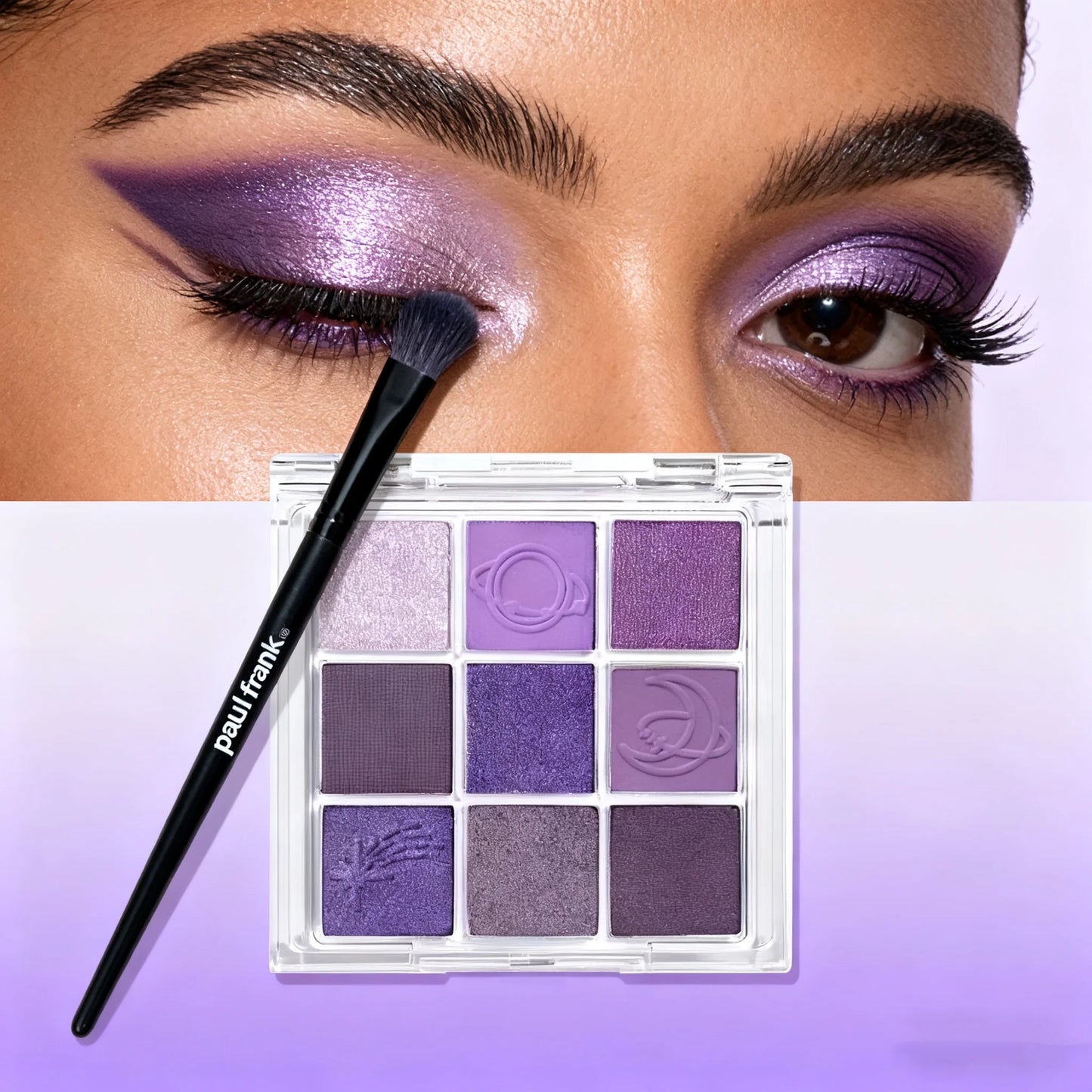 Surnelia Mystic Bloom: 9-Color Pink & Purple Smokey Palette