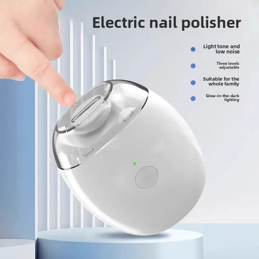 Electric Nail Clipper with LED Light – Rechargeable Nail Cutter