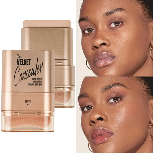 2-in-1 Foundation & Concealer Stick – Waterproof Full Coverage