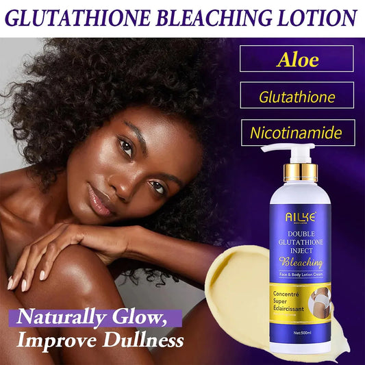 AILKE Glutathione Skin Care Kit – 5-in-1 Hydrating & Brightening Set
