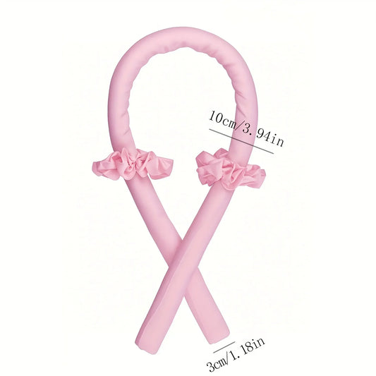 Heatless Curling Set – Satin No Heat Hair Curler with Headband
