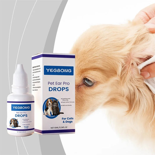 EarRelief: Professional Ear Cleansing Drops for Pets