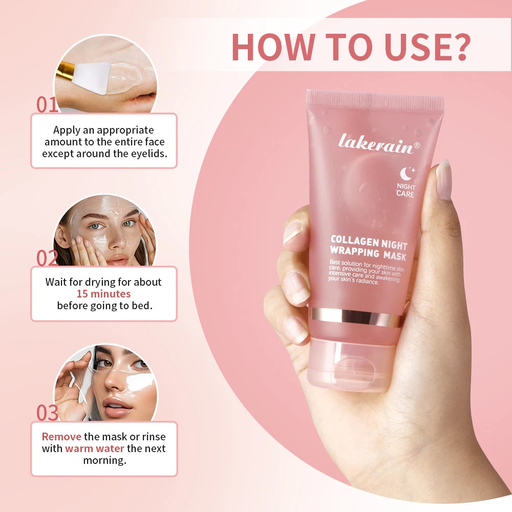 Collagen Overnight Wrapping Face Mask – Hydrating Night Care