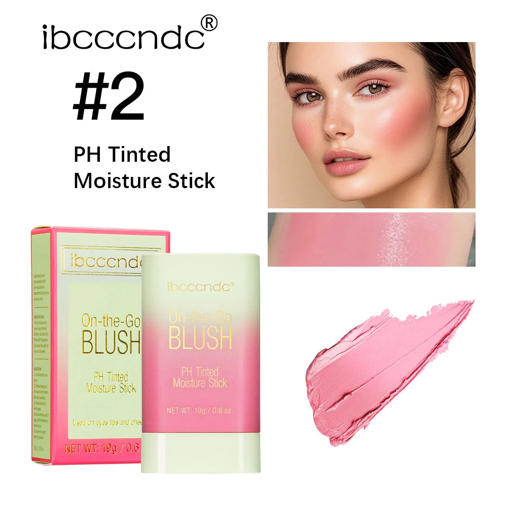 Surnelia Magic-Glow: 3-in-1 Temperature-Changing Blush Stick