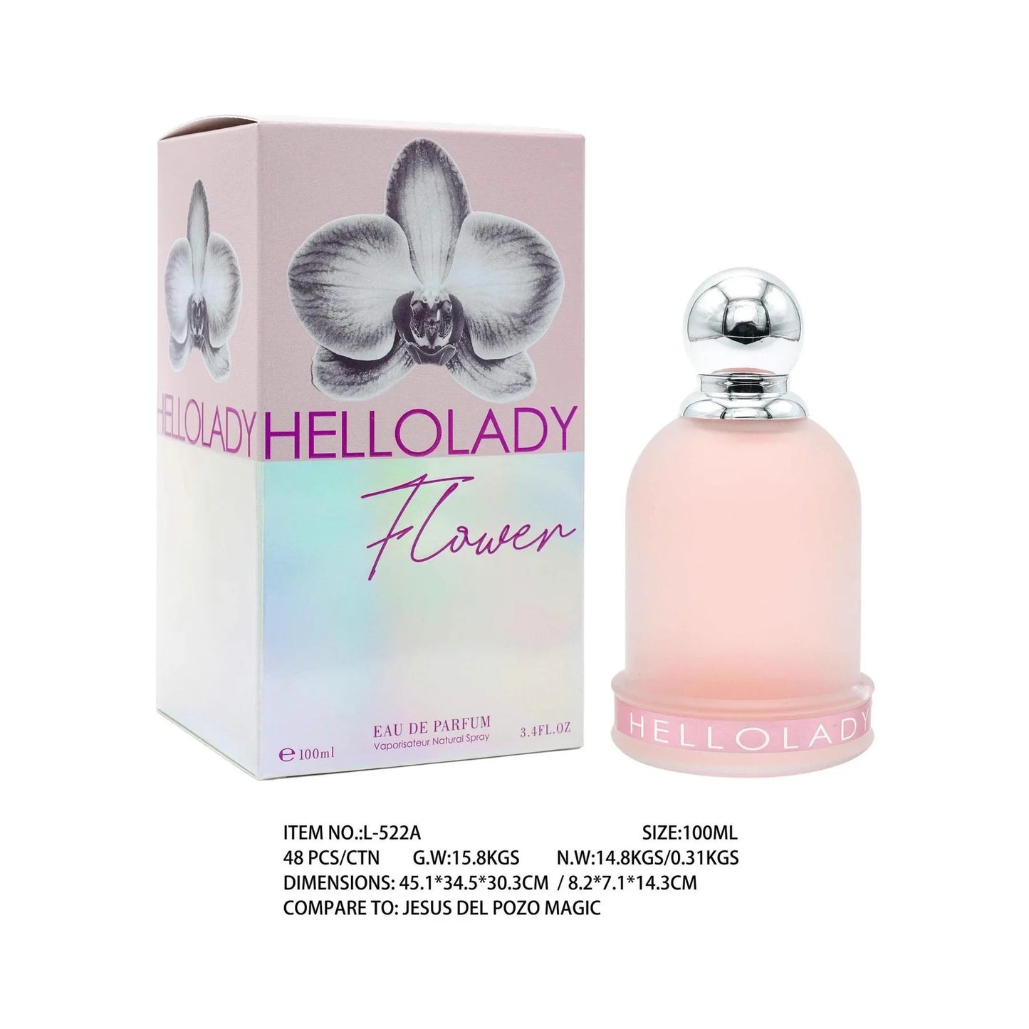 Charming Bloom: Elegant Floral Eau de Parfum (100ml)