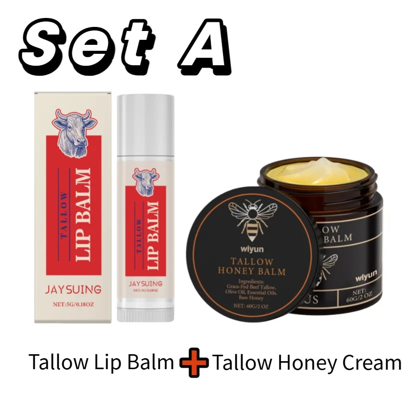 Tallow Honey Cream – Firming, Hydrating & Skin Elasticity Moisturizer