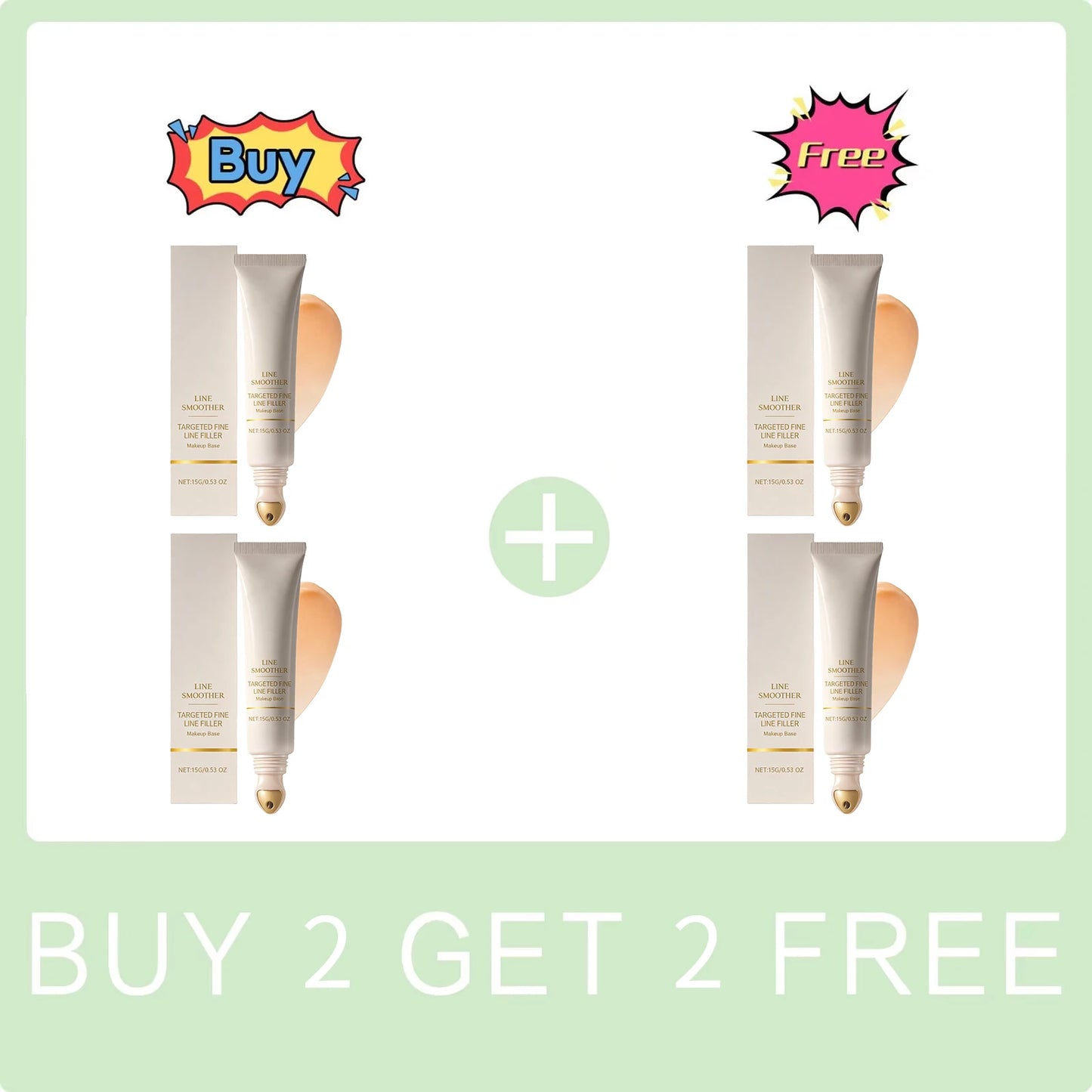 Line Smoother Makeup Base – Hydrating & Pore-Minimizing Fine Line Filler