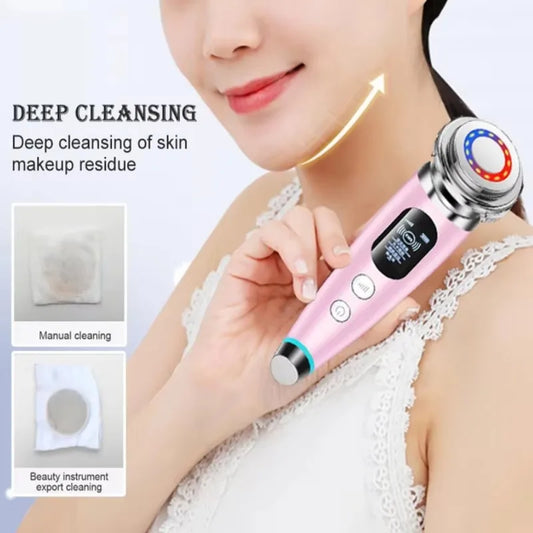 4-in-1 Facial Massager – Light Therapy Skin Care Device
