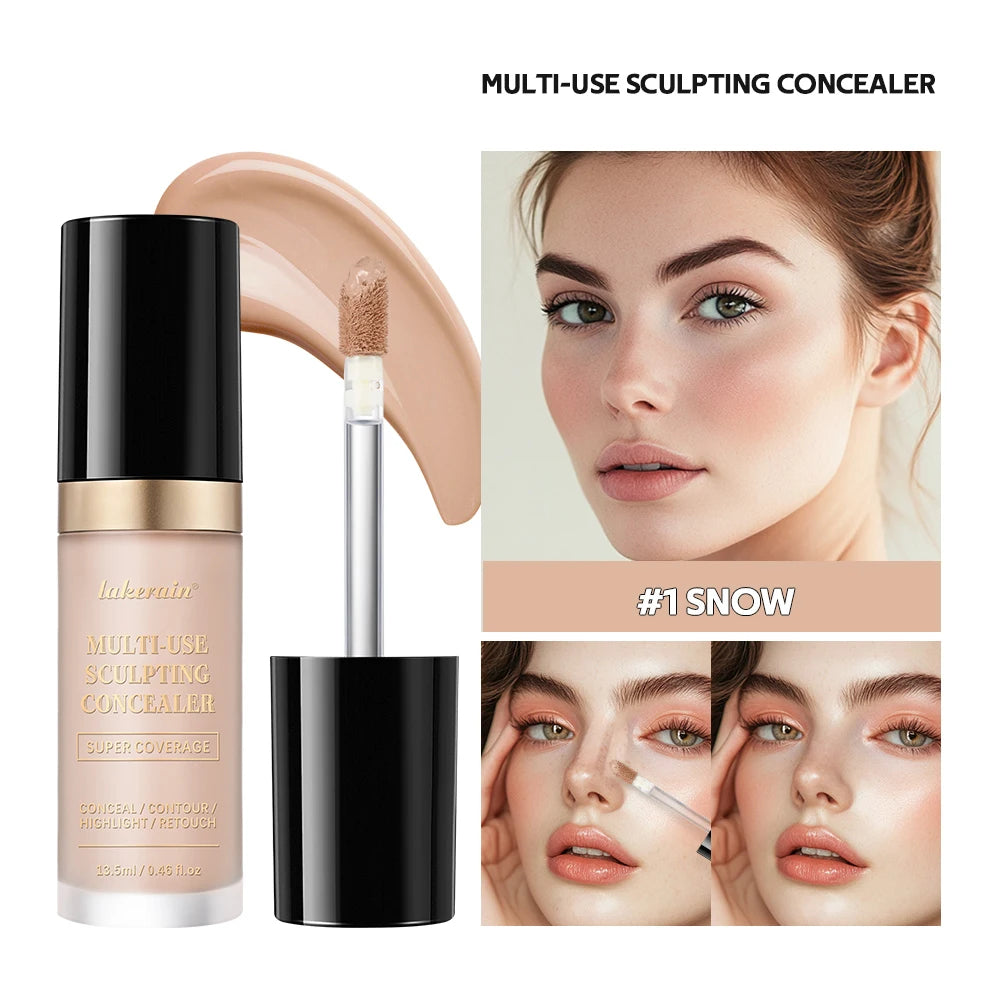 Matte Concealer Foundation – Full Coverage Multi-Use Cream
