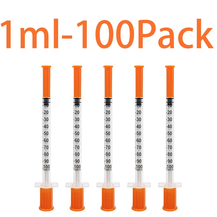PetCare Precision: 1ml Syringe Set for Pet Medication
