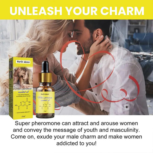 Men Pheromone Perfume Oil – Intense Long Lasting Fragrance