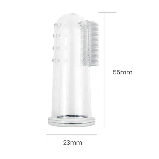 DentalFinger: Soft Silicone Pet Toothbrush