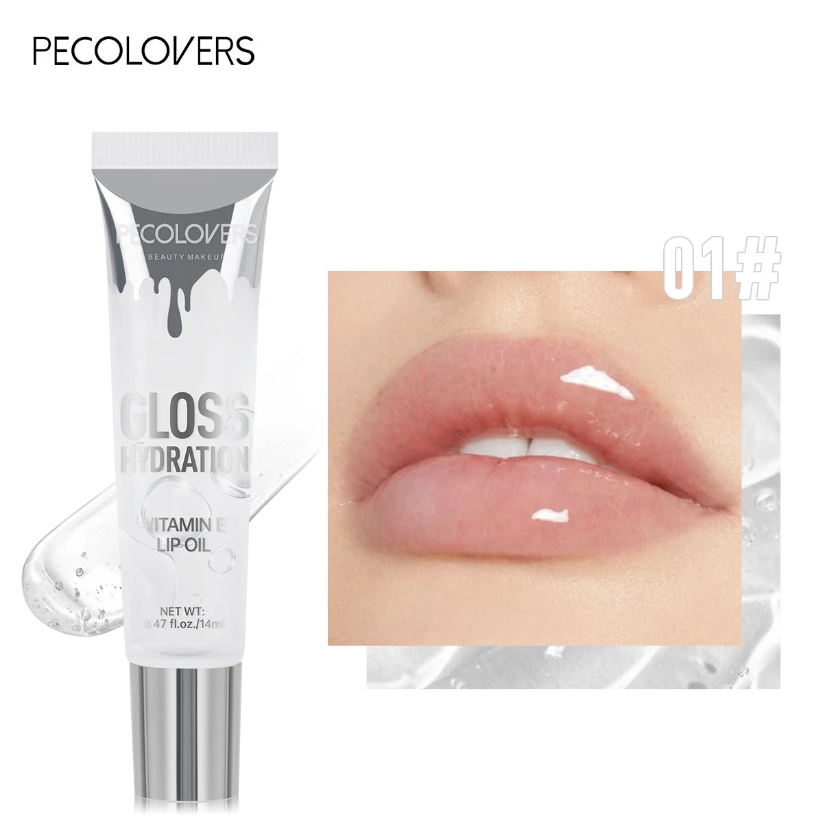 Crystal Jelly Lip Oil – Moisturizing Glossy Lip Care