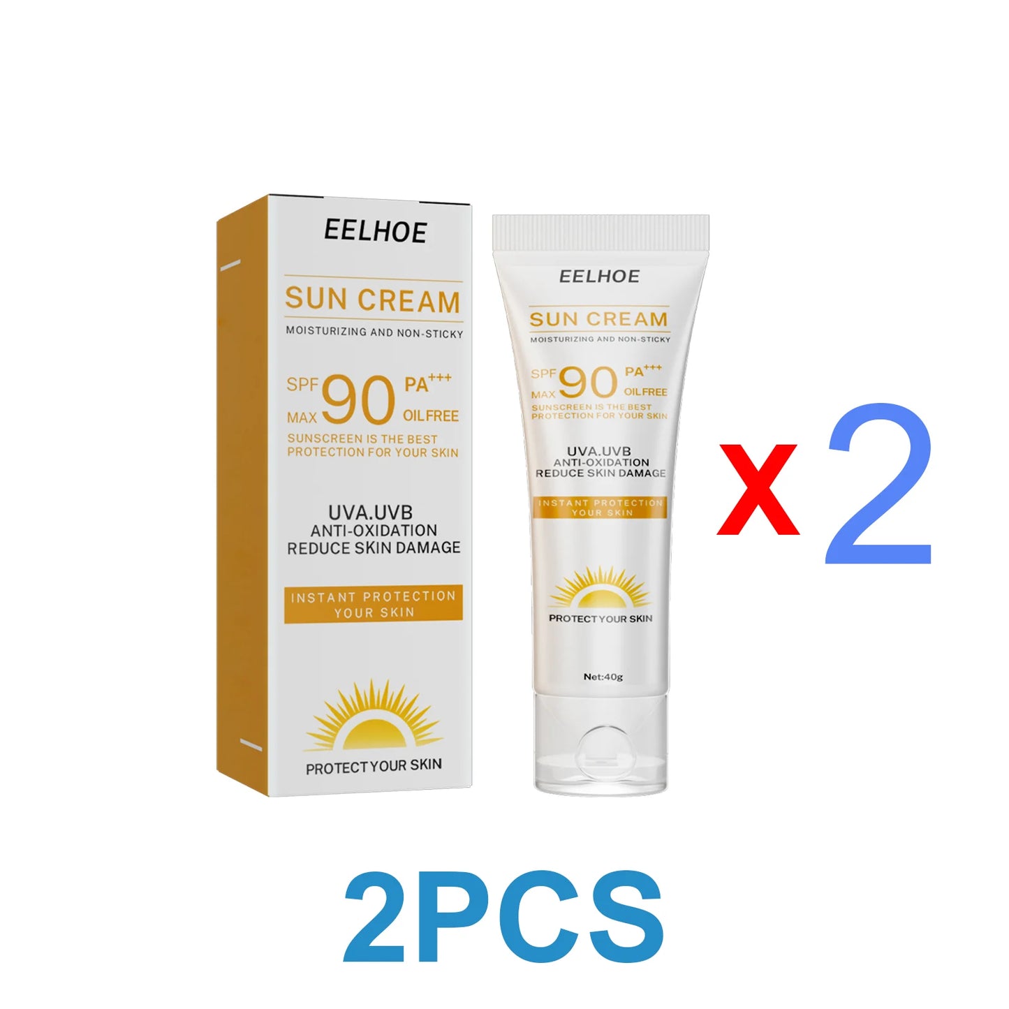 SPF 90 Sunscreen – Face & Body Oil Control Sun Cream