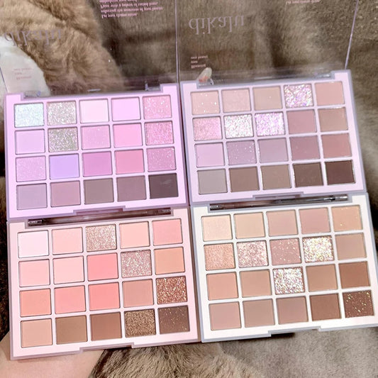 Surnelia Soft-Tone: 20-Color Low Saturation Eyeshadow Palette