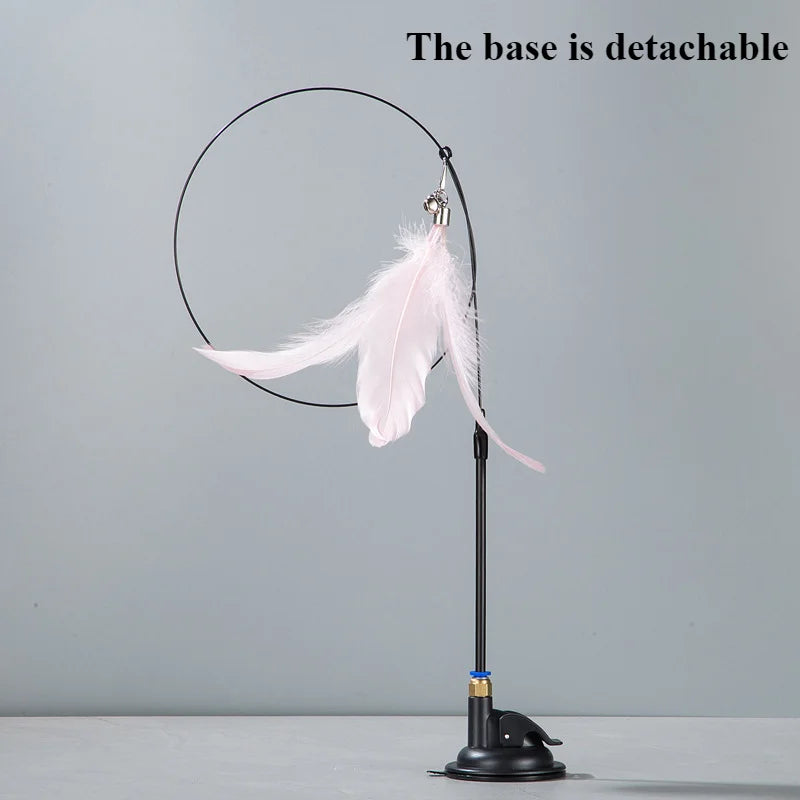 BirdieHunt: Interactive Feather Teaser Wand