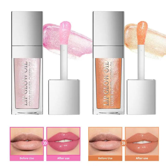 Color Changing Crystal Jelly Lip Oil – Moisturizing & Nourishing