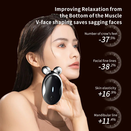 Microcurrent Facial Massager – Portable Skin Care Device