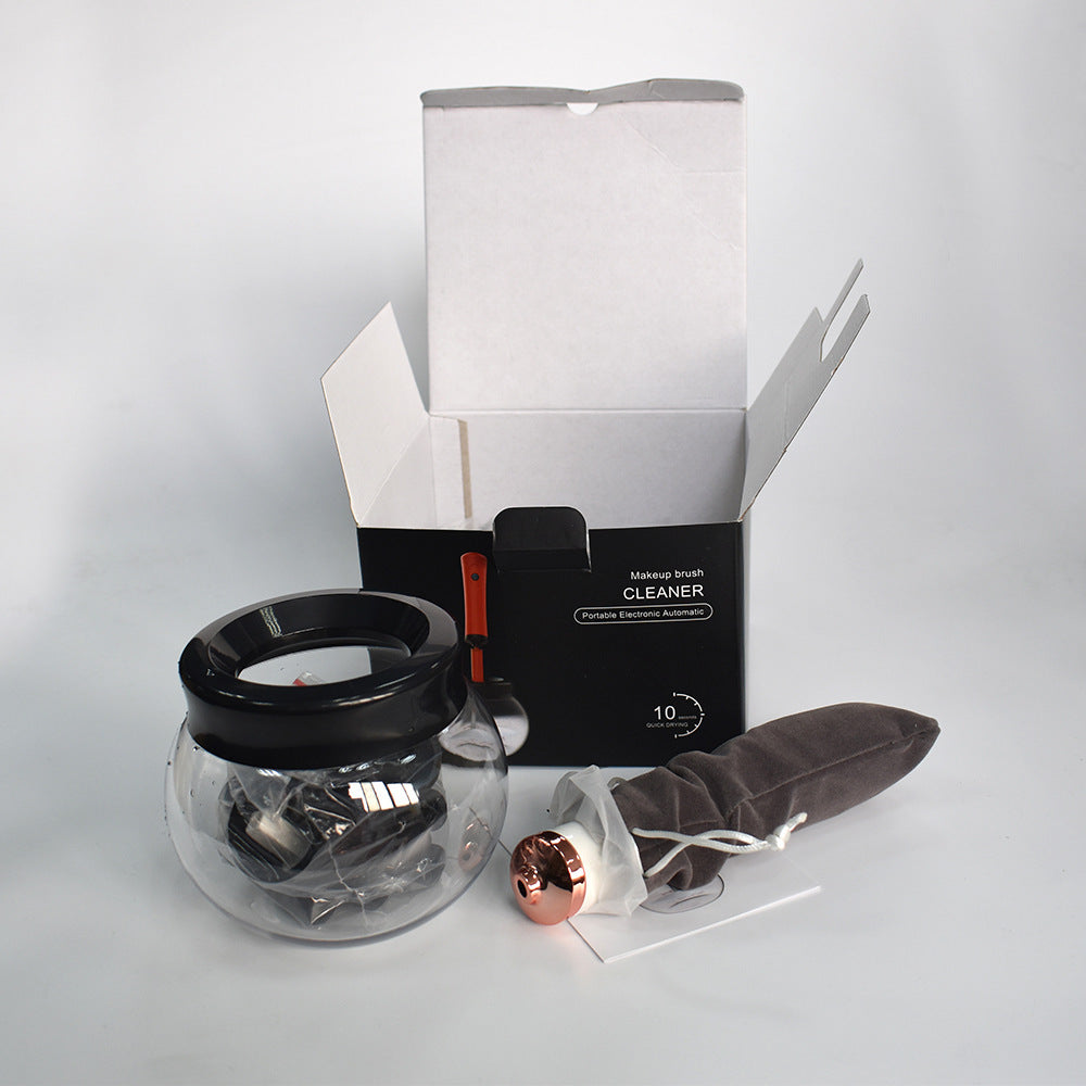 Makeup Brushes and Beauty Brush Automatic Cleaner