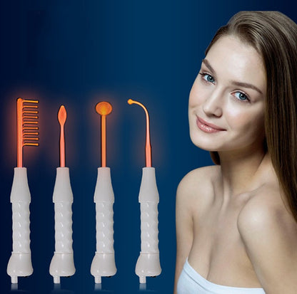 High-Frequency Electric Therapy Comb - Portable Beauty Device