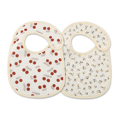 Thin Kids' Bib - Pure Cotton Waterproof Gauze Towel