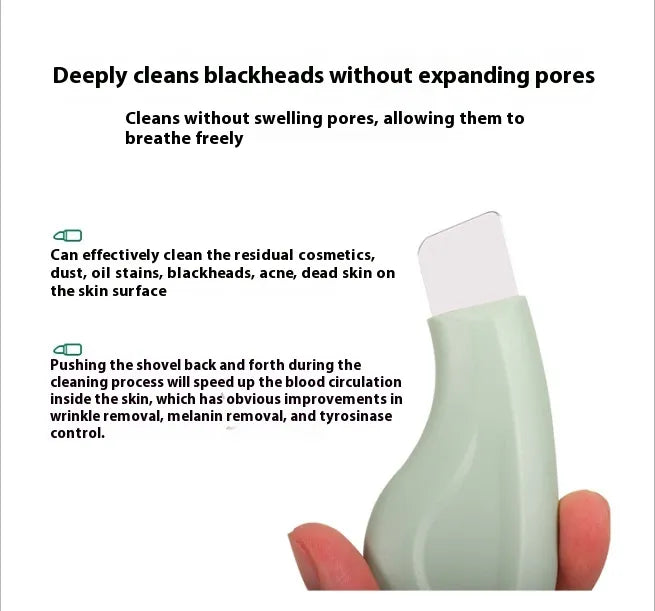 Manual Facial Blackhead Remover & Scraping Shovel Beauty Tool