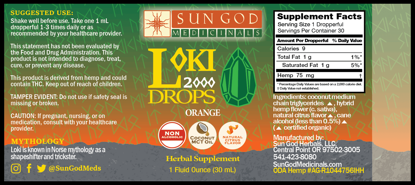 Loki 2000 Drops