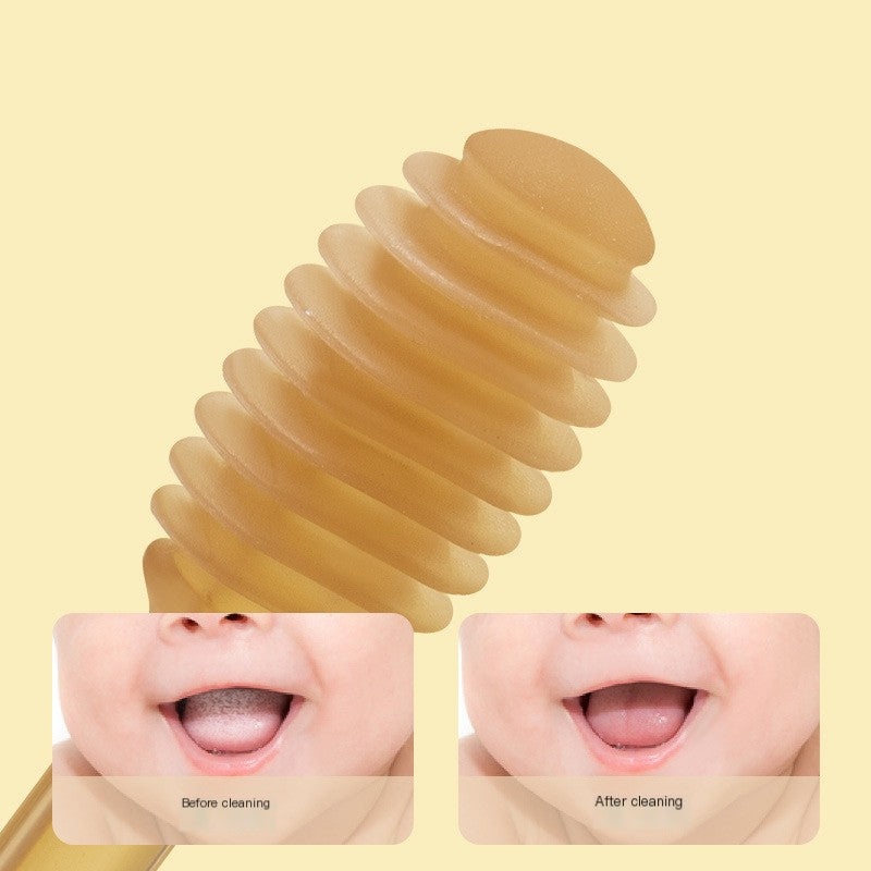 Silicone Baby Toothbrush for Oral Cleaning and Care