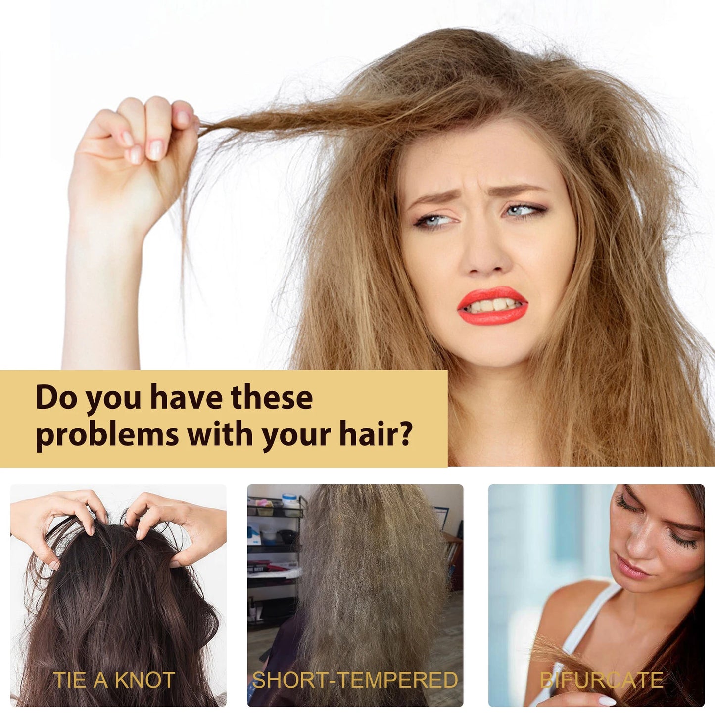 EELHOE Collagen Hair Mask – Repair & Anti-Frizz Care