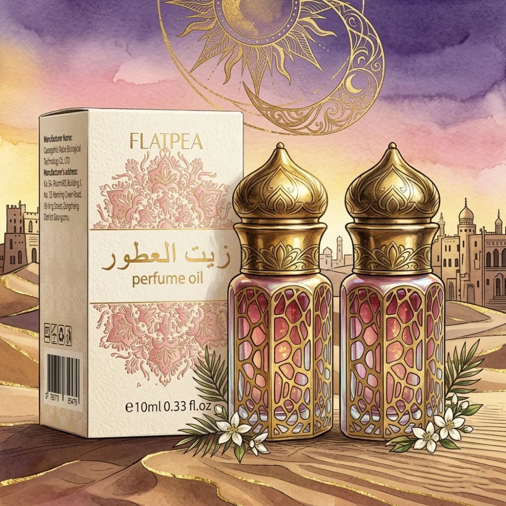 Luxury Arabian Perfume Oil for Women – Orchid & Vanilla Fragrance (10ml)